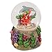 Elanze Designs Dolphins Playing in The Reef Glass Musical Snow Globe Plays Song by The Beautiful Sea