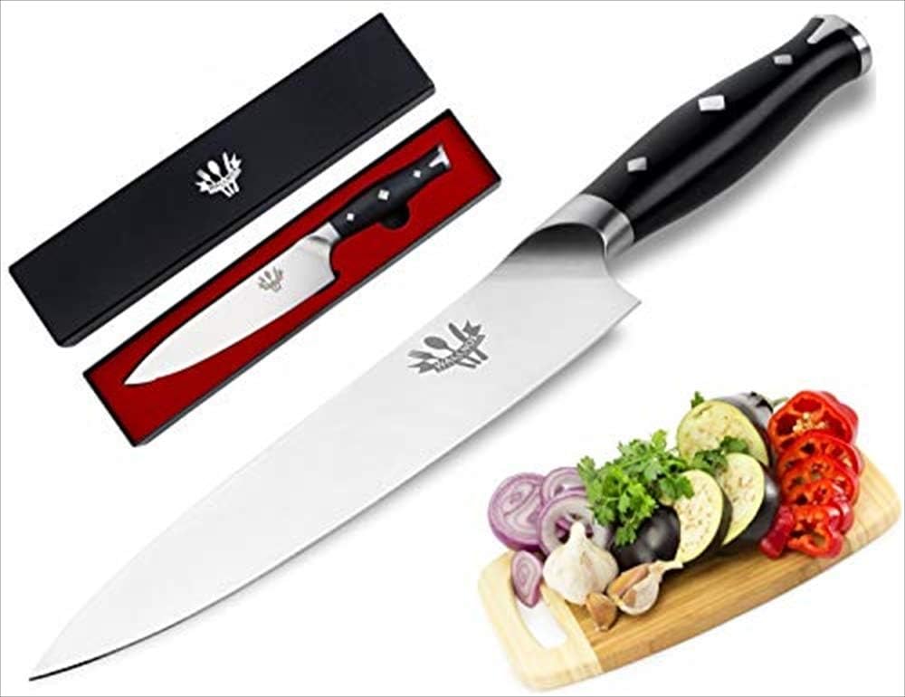 Amazon Com Wallnox Professional 8 Inch Chef Knife Nice German
