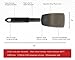 StarPack Premium Flexible Silicone Turner Spatula - High Heat Resistant to 600°F, Hygienic One Piece Design, Non Stick Rubber Kitchen Utensil for Fish, Eggs, Pancakes, Cookies & more (Stormy Grey)