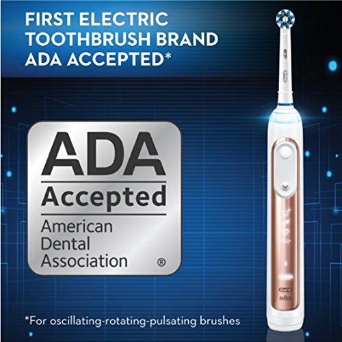 OralB Pro 7500 Power Rechargeable Electric Toothbrush Powered By Braun