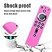 ACEIken Cover/Case for Fire TV Stick 4K / Fire TV Cube/Fire TV (3rd Gen) Compatible with All-New 2nd Gen Alexa Voice Remote Control (Pink)