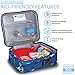 LONECONE Kids' Insulated Lunch Box - Cute Patterns for Boys and Girls, Shark Bite, Standard with Buckle