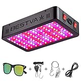 BESTVA 1000W LED Grow Light Full Spectrum Dual-Chip Growing Lamp for Hydroponic Indoor Plants Veg and Flower