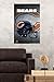 Trends International Chicago Bears Helmet Wall Poster 22.375