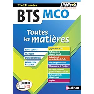 Toutes les matières BTS MCO – Réflexe