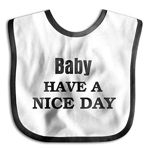 Have A Nice Day Cute Soft Absorbent Hypoallergenic Infant Bibs For Drooling And Teething - For Boys And Girls