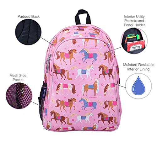 Wildkin 15 Inch Backpack, Horses 