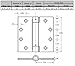 Nuk3y Commercial Grade Heavy Duty, UL rated 4.5 in. x 4.5 in. Spring Hinge (Satin Chrome)