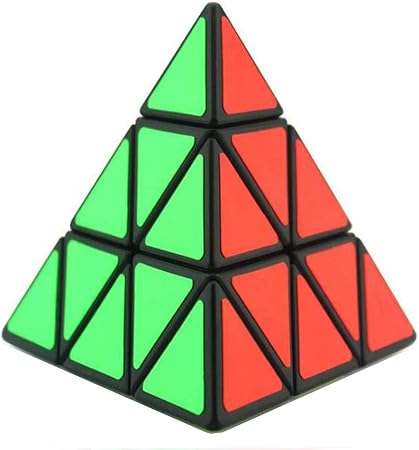 Amazon Hefuo ルービックキューブ 三角キューブ キューブ 立体パズル ピラミッド 4面体 競技専用 脳トレ おもちゃ 減圧おもちゃ 立体パズル おもちゃ