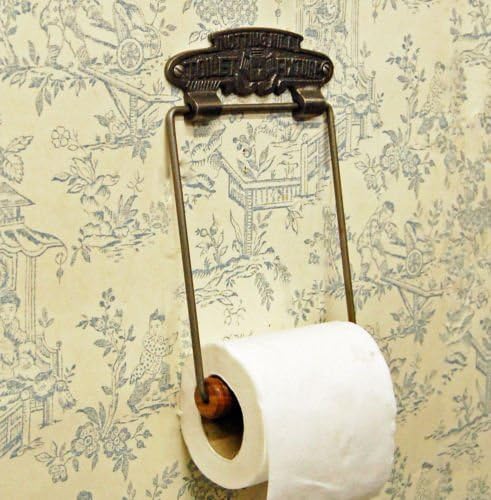 Traditional vintage design Notting Hill wall mounted toilet loo roll holder by Bowley and Jackson