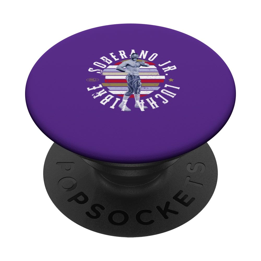 Soberano Jr. Mexican Luchador Ideal for men and women. PopSockets Swappable PopGrip