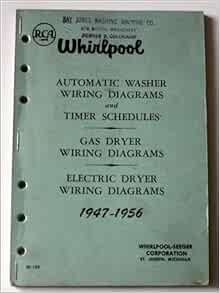 Whirlpool Automatic Washer Wiring Diagrams and Timer Schedules Gas