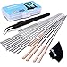 AUSTOR 20 Pieces 3D Printer Nozzle Cleaning Kit, 18 Pieces Cleaning Needles 0.2mm, 0.4mm, 0.6mm, 0.8mm, 1.0mm(Bonus: 1 Tweezers and 1 Cleaning Cloth)