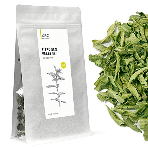 Zitronenverbene (Verveine Tee), BIO-Kräutertee, 40g Beutel