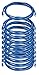 iMBAPrice 7' Cat5e Network Ethernet Patch Cable, 10 Pack, Blue (IMBA-CAT5-07BL-10PK)