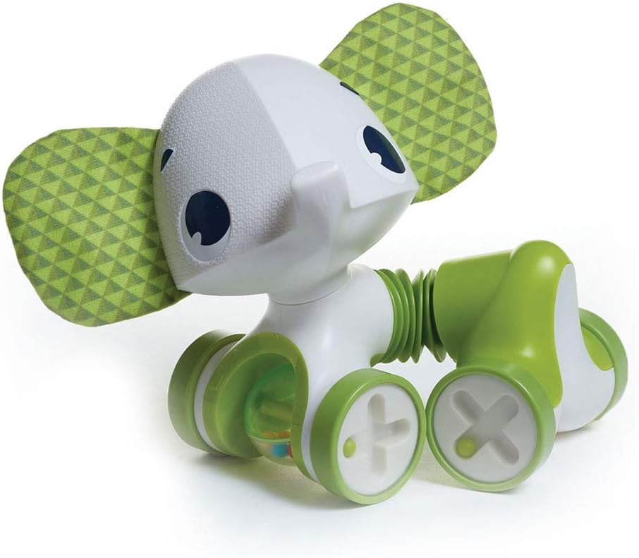 Tiny Love Samuel Elephant, Rolling Toy, 0M +, Green - Image 4