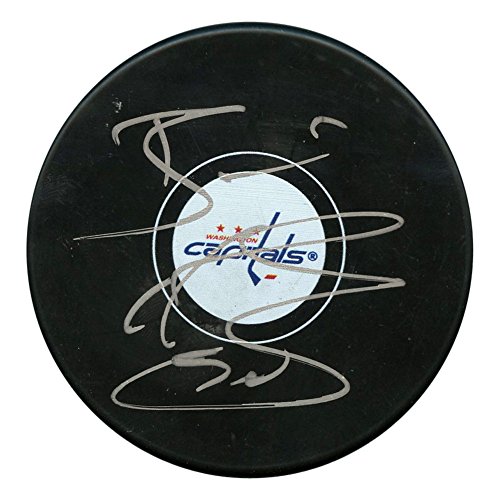 Braden Holtby Autographed Washington Capitals Logo Puck - JSA Authentic