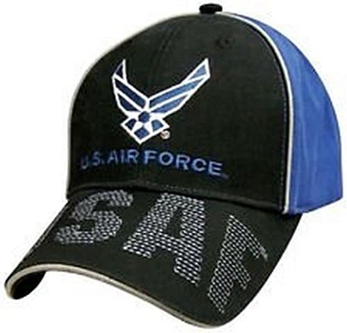 Air Force Stitched Bill Adjustable Hat