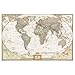 National Geographic - World Executive Map, Enlarged & Laminated Poster by National Geographic 73 x 48in
