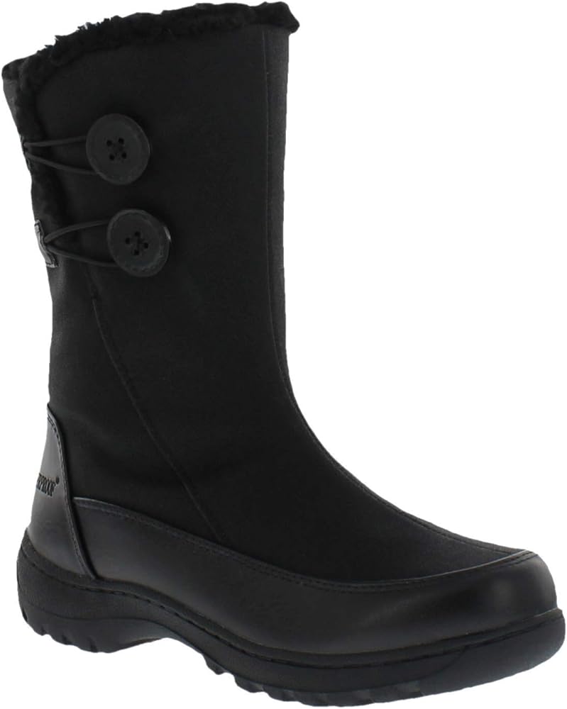 winter boots with zipper on side