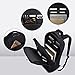 REYLEO Backpack Business Laptop Backpack Men Women School Bag Water-resistant Rucksack for Work College Travel - Black RB07