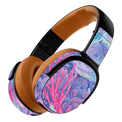 MightySkins Skin Compatible with Skullcandy Crusher 360 Wireless Headphones - D…