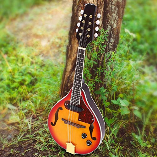 image for Alomejor Mandolins A-Style Spruce Top Acoustic Electric Mandolin Sunbu