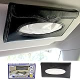 1 Car Visor Tissue Holder Caddy Kits Refill Cases Handy Truck Black New
