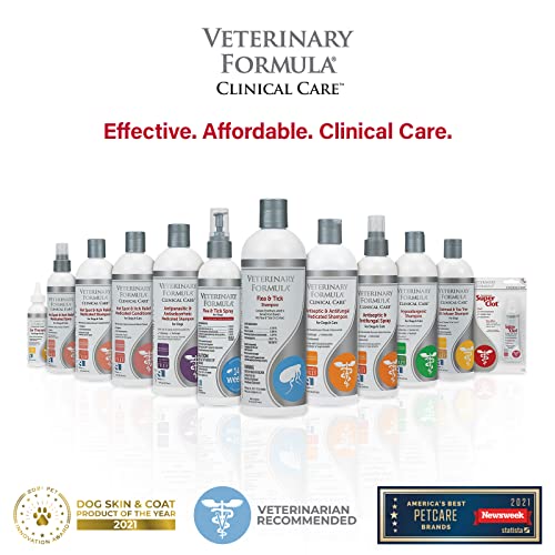 Veterinary Formula Flea and Tick Shampoo for Dogs and Cats, 16 oz Dog