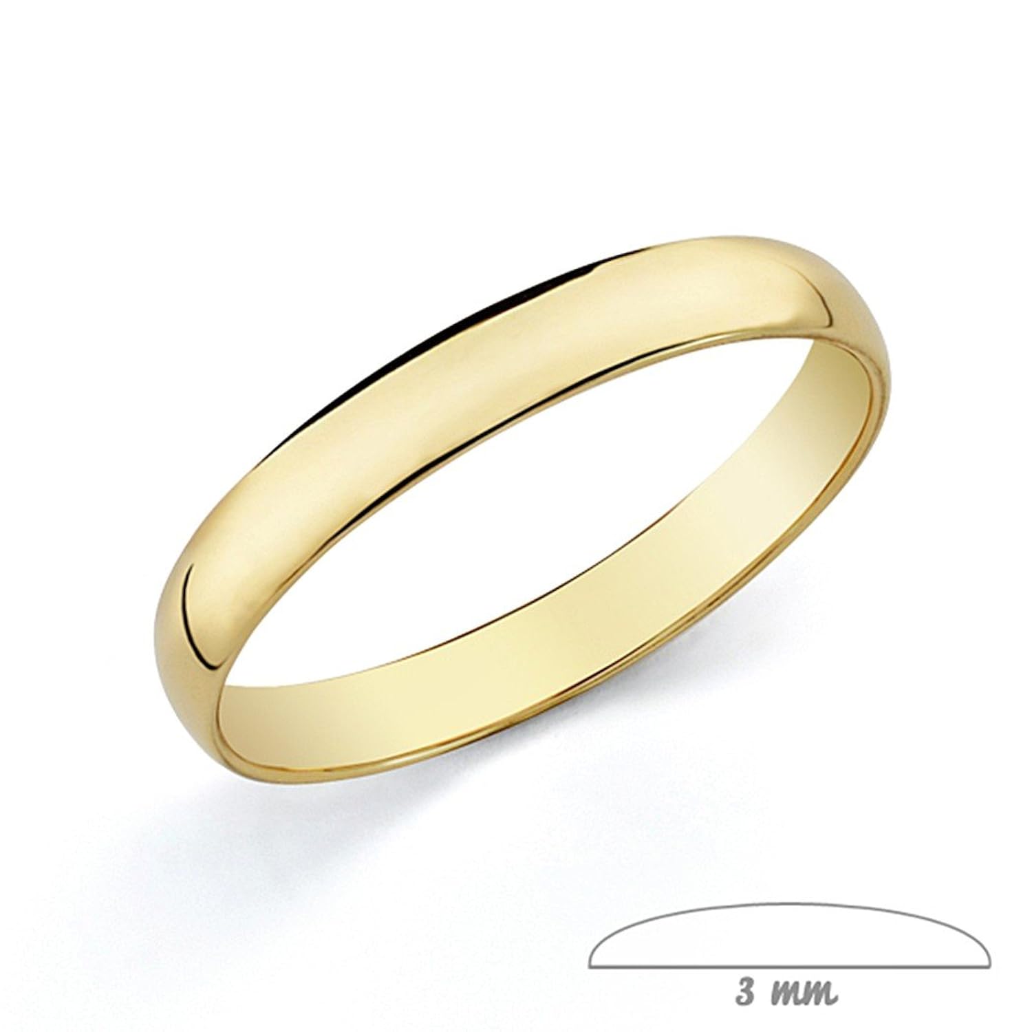 Alianza oro k lisa mm AA