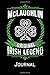 McLaughlin Original Irish Legend Journal: Irish Surname Notebook Family Name Gift Blank Lined Book by Celtic Connections