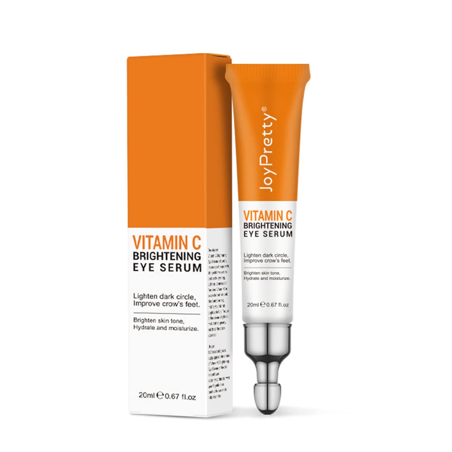 Cynamus Eye Cream, Natural Vitamin C Eye Cream, Brightening Eye Cream, Anti-Aging for Eyes, Dark circles on Removes Fine Lines Reduces Wrinkles Moisturizes Skin Care,20ML