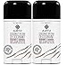 ALAFFIA COCONUT REISHI DEODORANT - Activated Charcoal, Odor Protection and Soothing Support from Shea Butter and Aloe Vera, Without Aluminum, Sulfates, or Parabens, BERGAMOT, 2 Pack)