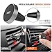 Orot 2-Pack Cell Phone Holder Magnetic Car Mount GPS Air Vent for Smartphones (Grey and Rose Red)