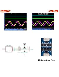 ETMall TL Smoother Módulo Addon, 4 piezas Tl Smoother Plus, Filtro de accesorios de impresora 3D para eliminación de patrones, filtro de clip del motor A4988 y DVR8255 3D Printer Stepper Motor Driver, MK8 I3