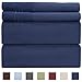 King Size 4 Piece Sheet Set - Comfy Breathable & Cooling Bed Sheets Set - Hotel Luxury Bedding for Women, Men, Kids, Teens, Boys & Girls - Deep Pockets, Ultra-Soft, Wrinkle Free - Oeko-Tex - Navy Blue