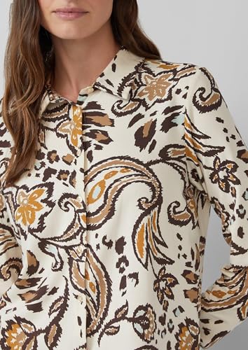 s.Oliver 2175335 Women's Long Sleeve Shirt Collar