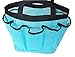 Misslo Quick Dry Mesh Pockets Shower Tote for College, Camping, Dorm room (Blue)