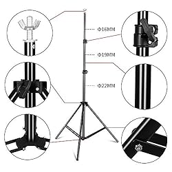 SH Heavy Duty Background Stand, 2x2M Backdrop