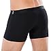 Men’s Leather Pouch Comfy Breathable Underwear Smooth Boxer Briefs Micro Low Rise Trunks Underpants L