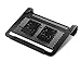Cooler Master NotePal U2 PLUS Laptop-Kühler - 2 bewegliche 80-mm-Lüfter, Transportschutz, ergonomischer Aluminiumrahmen - Schwarz