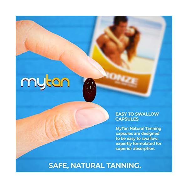 MyTan-Bronze-Twin-Pack-Tanning-Tablets-Over-12-Week-Supply-Tanning-Pills-Sunless-Tan-Supplement-200-Sun-Tan-Tablets-Pack-of-2 MyTan Bronze Twin Pack Tanning Tablets | Over 12-Week Supply | Tanning Pills | Sunless Tan Supplement | 200 Sun Tan…