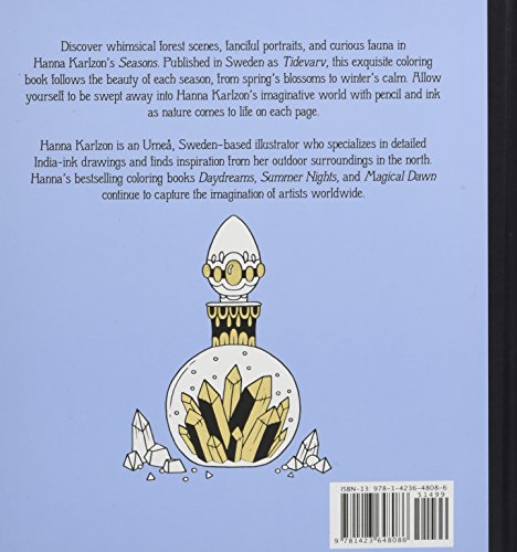 Seasons Coloring Book: Published in Sweden as