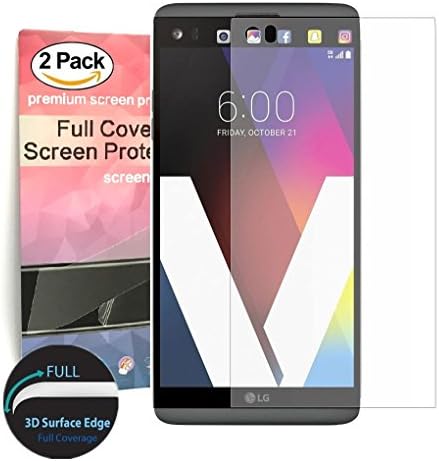 LG V20 Full Cover Screen Protector [2-Pack],Antsplustech Edge to Edge HD Anti-Scratch Screen Protector[Ultra-Clear] [Scratch Proof] [Anti-Fingerprint]