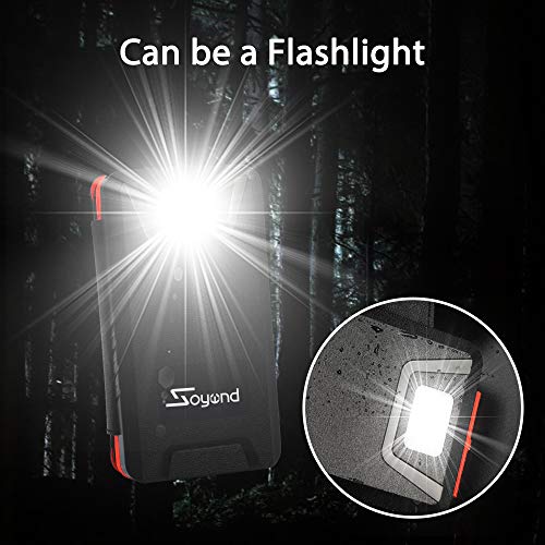 image for Soyond Solar Charger Qi Wireless Charger Portable Solar Power Bank 200