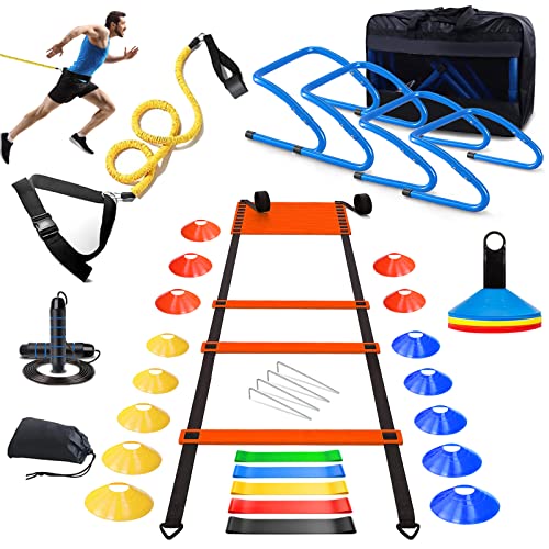 Haootadiy Soccer Agility Training Equipment Football Training