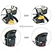 CyclingDeal Bicycle Kids Child Rear Baby Seat Bike Carrier USA Standard with Adjustable Seat Rest Height