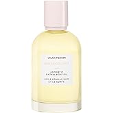 Laura Mercier Aromatic Bath & Body Oil, 48HR Hydration, Smooths, Softens and Brightens Skin, Luxurious