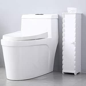 HJFGSAK Mueble de baño Gabinete Lateral de baño Papel higiénico