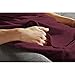 Sunbeam Heated Throw Blanket | Dual Pocket Microplush, 3 Heat Settings, Garnet - 31160303